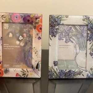 Set of two beautiful floral pictures frames from the Metropolitan Museum of Art